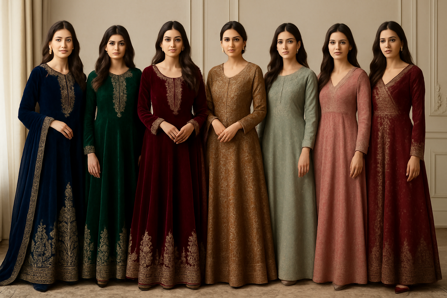 7 Stunning Ethnic Gown Styles for Winter Weddings 2025