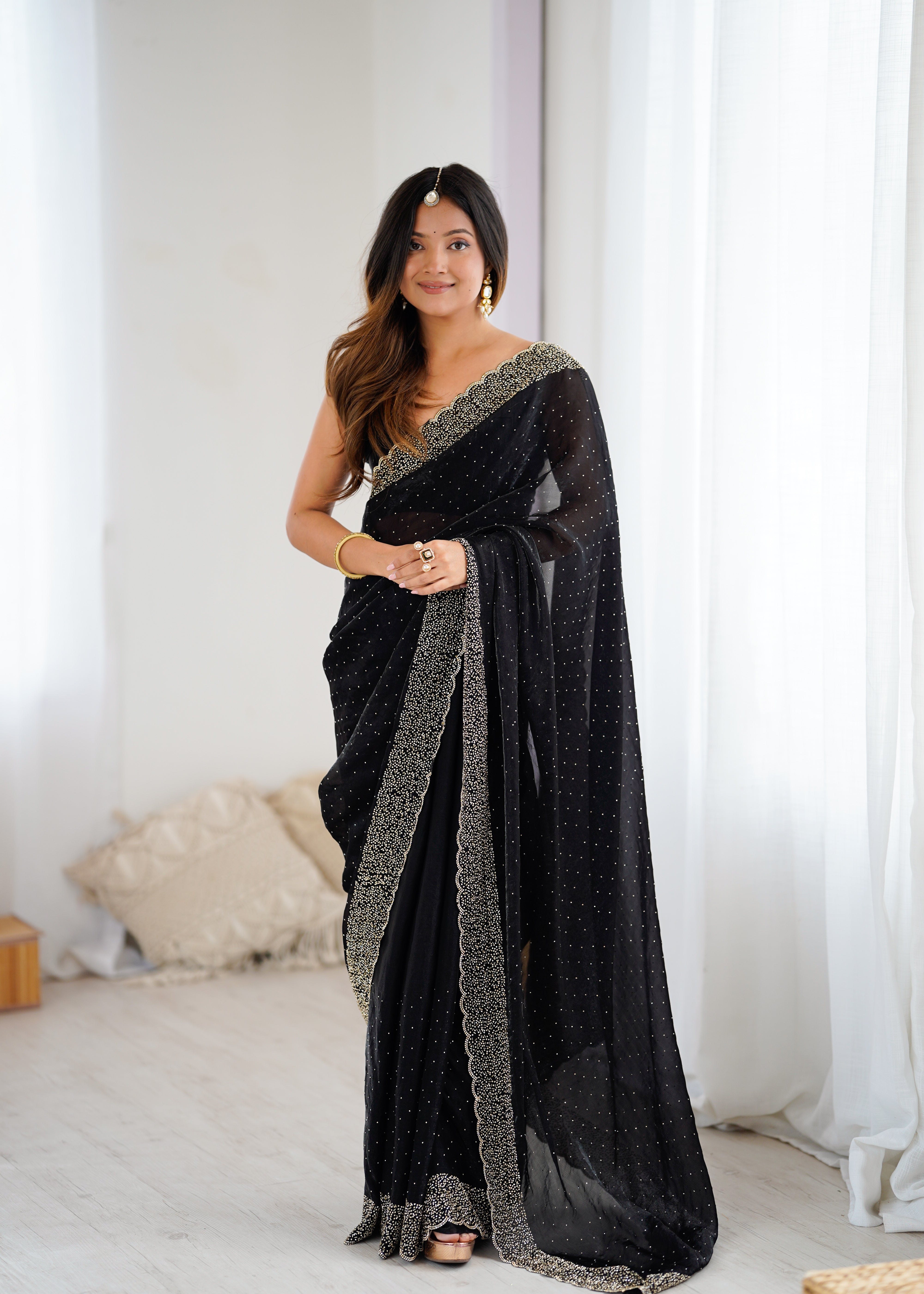 Black Designer Wedding Sarees to Shine at Every Celebration