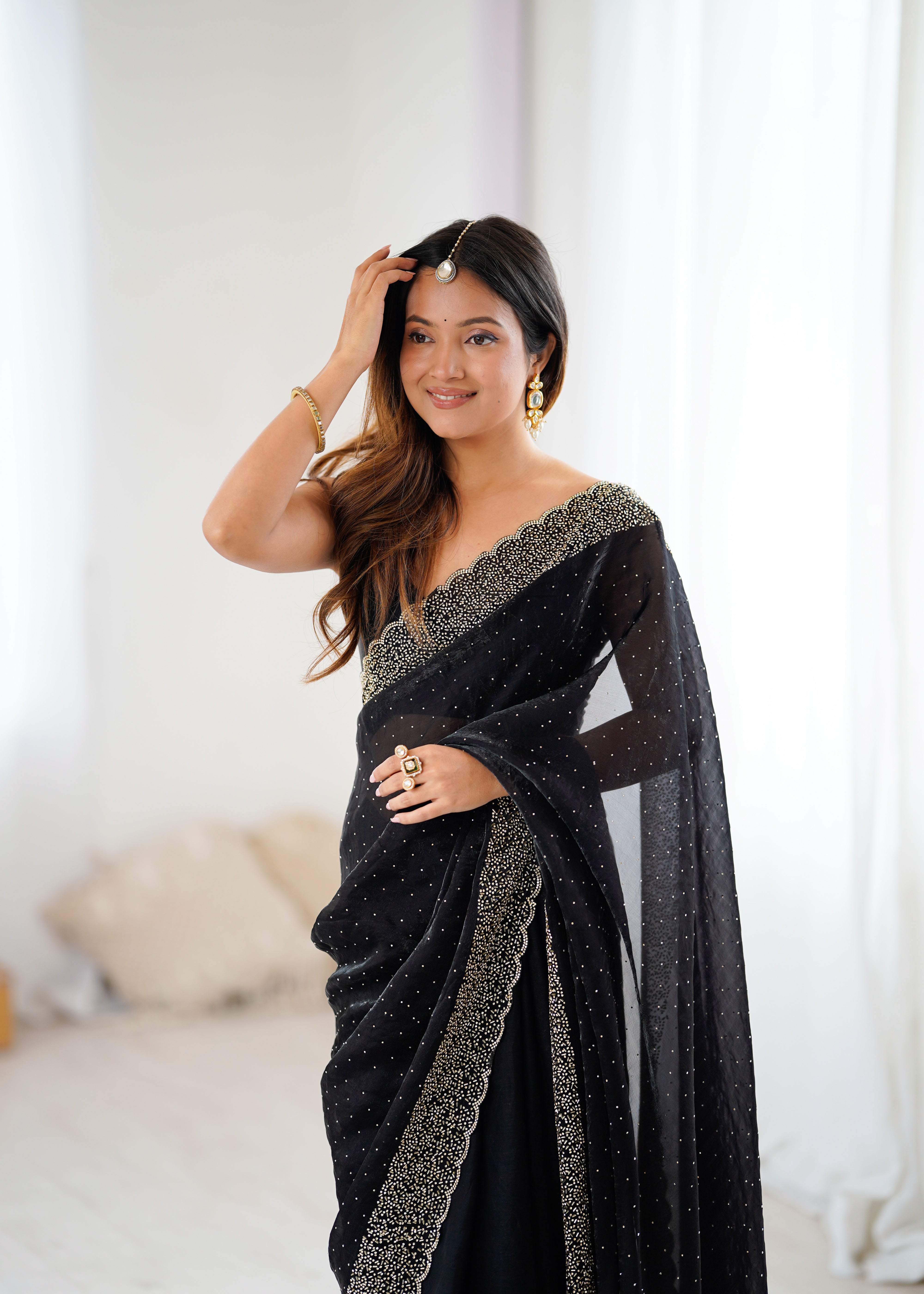 Black Designer Wedding Sarees to Shine at Every Celebration