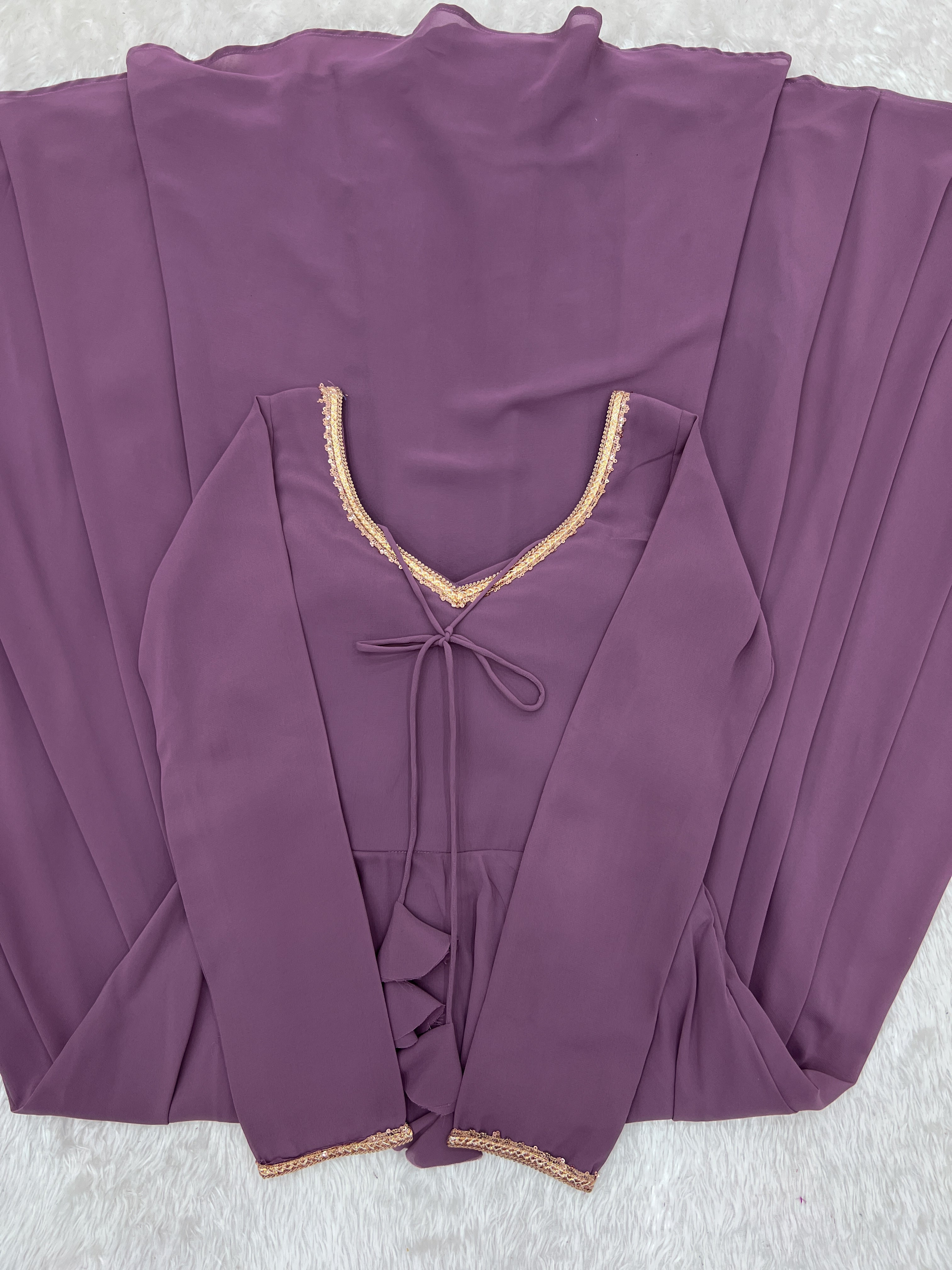 Purple Color Partywear Anarkali Suit | Nardev Fashion