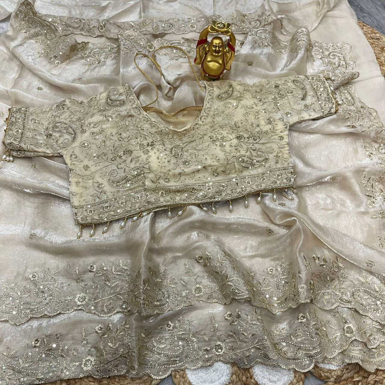 Wedding Sarees with Stitched blouse | Sangeet | Mehendi | Haldi | Nardev Fashion