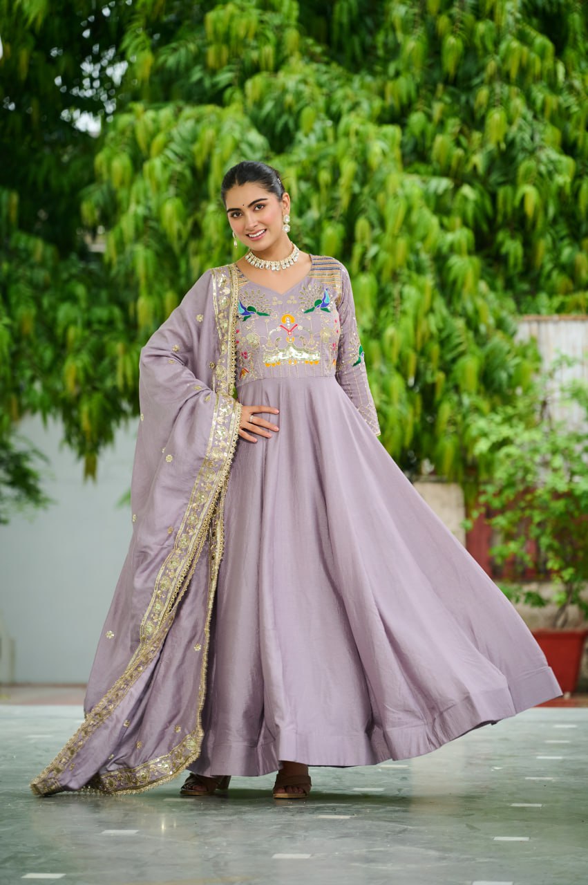 Onion Color Ceremony Chic Ready-to-Wear Outfit | Nardev Fashion