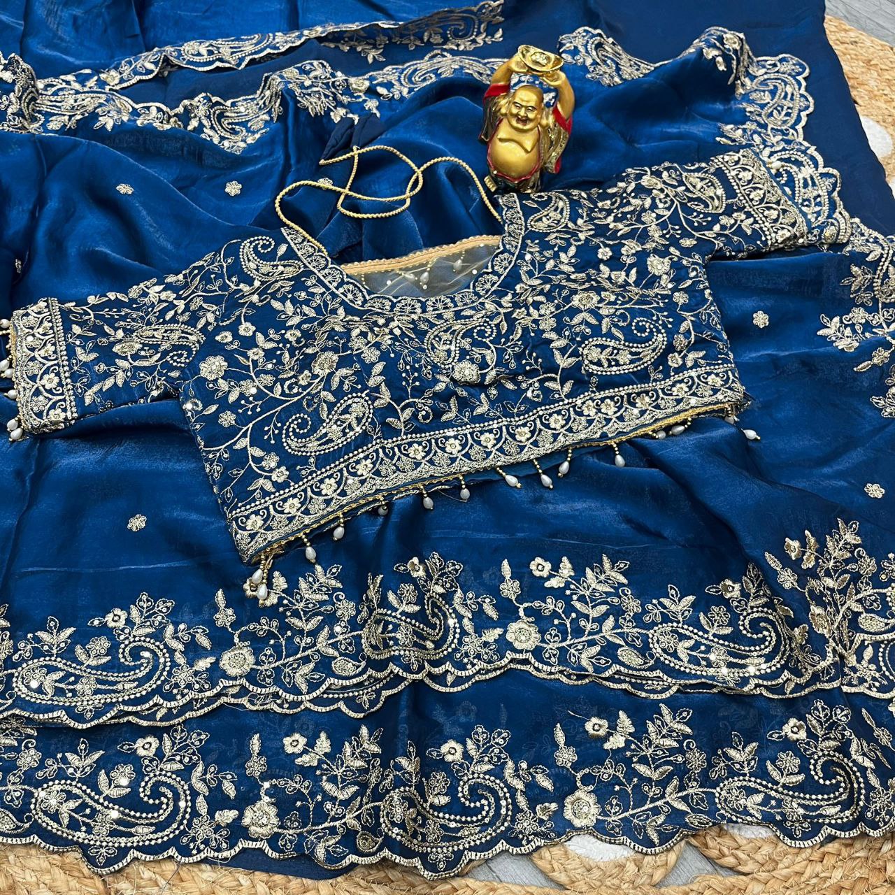 Wedding Sarees with Stitched blouse | Sangeet | Mehendi | Haldi | Nardev Fashion