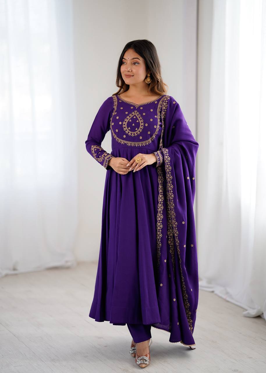 Wedding Special Anarkali Gown Set - Nardev Fashion