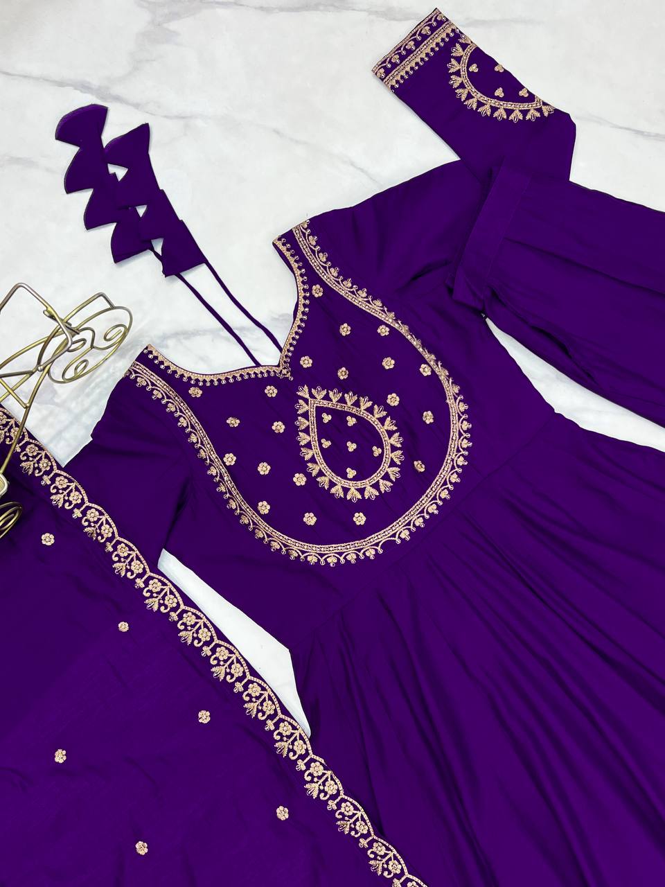 Wedding Special Anarkali Gown Set - Nardev Fashion