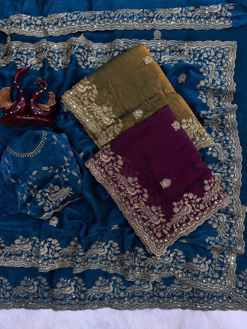 Wedding Designer Saree | Sangeet | Mehendi | Haldi | Nardev Fashion