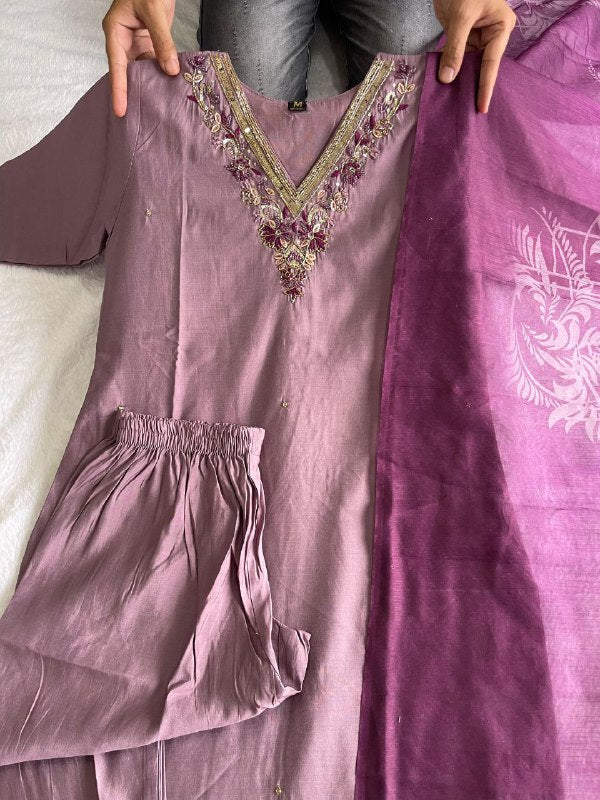 Ice Wine Handwork Kurti