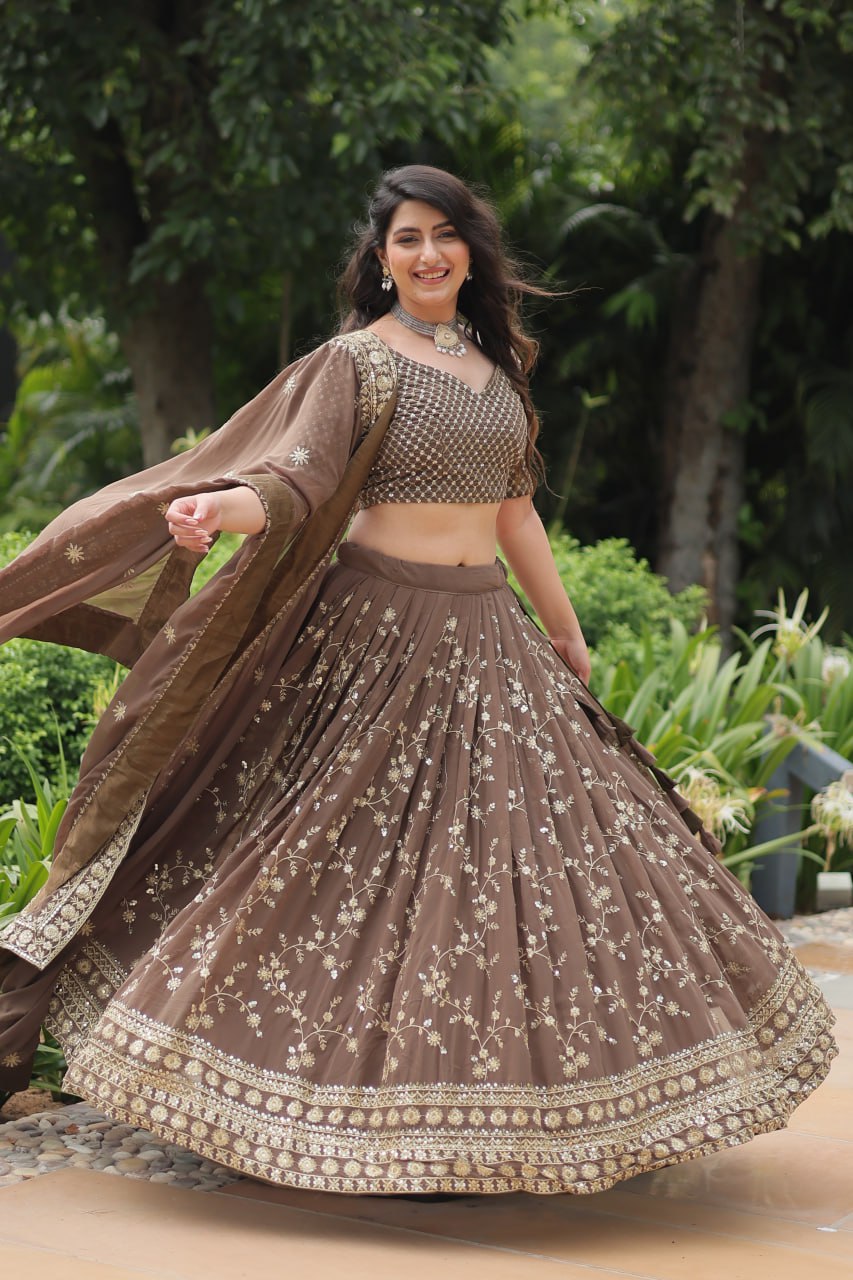 Partywear Lehenga Choli with Dupatta