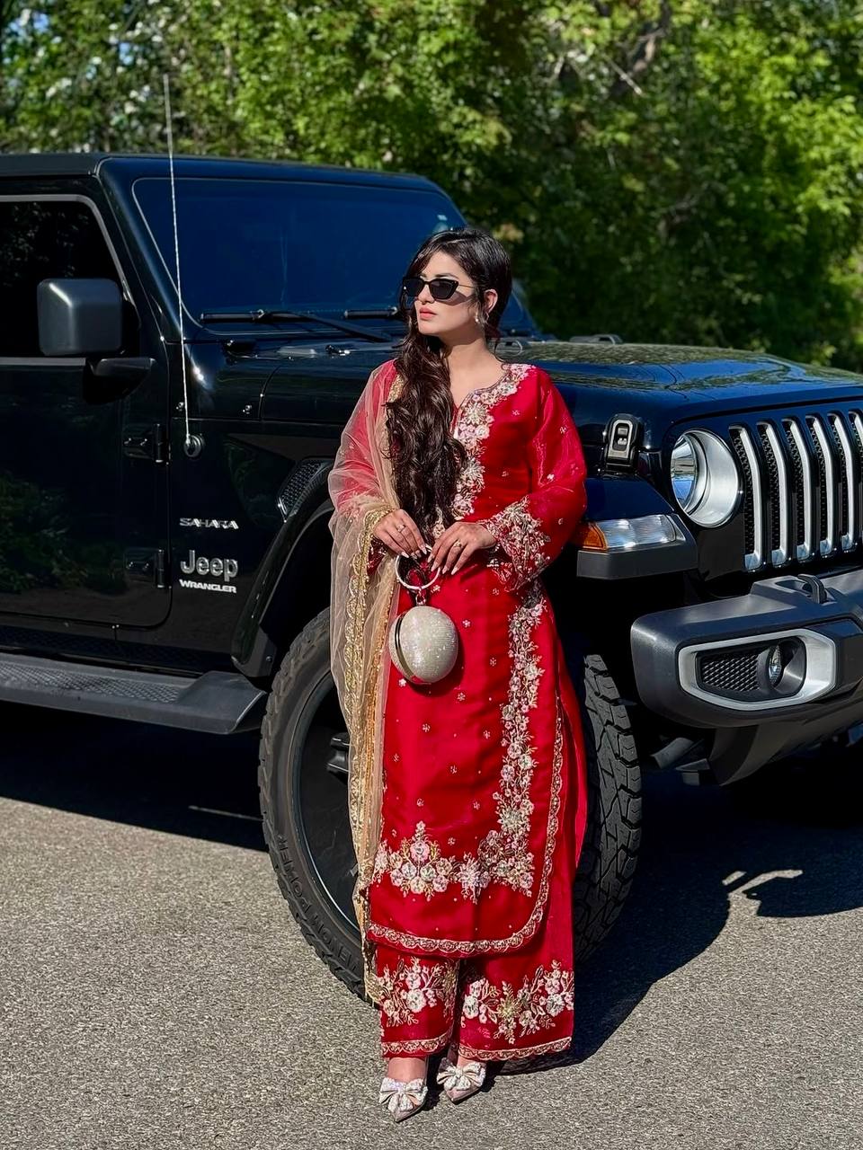 Party Wear Top Plazzo Dupatta Set – Sizes S to 5XL - Nardev Fashion