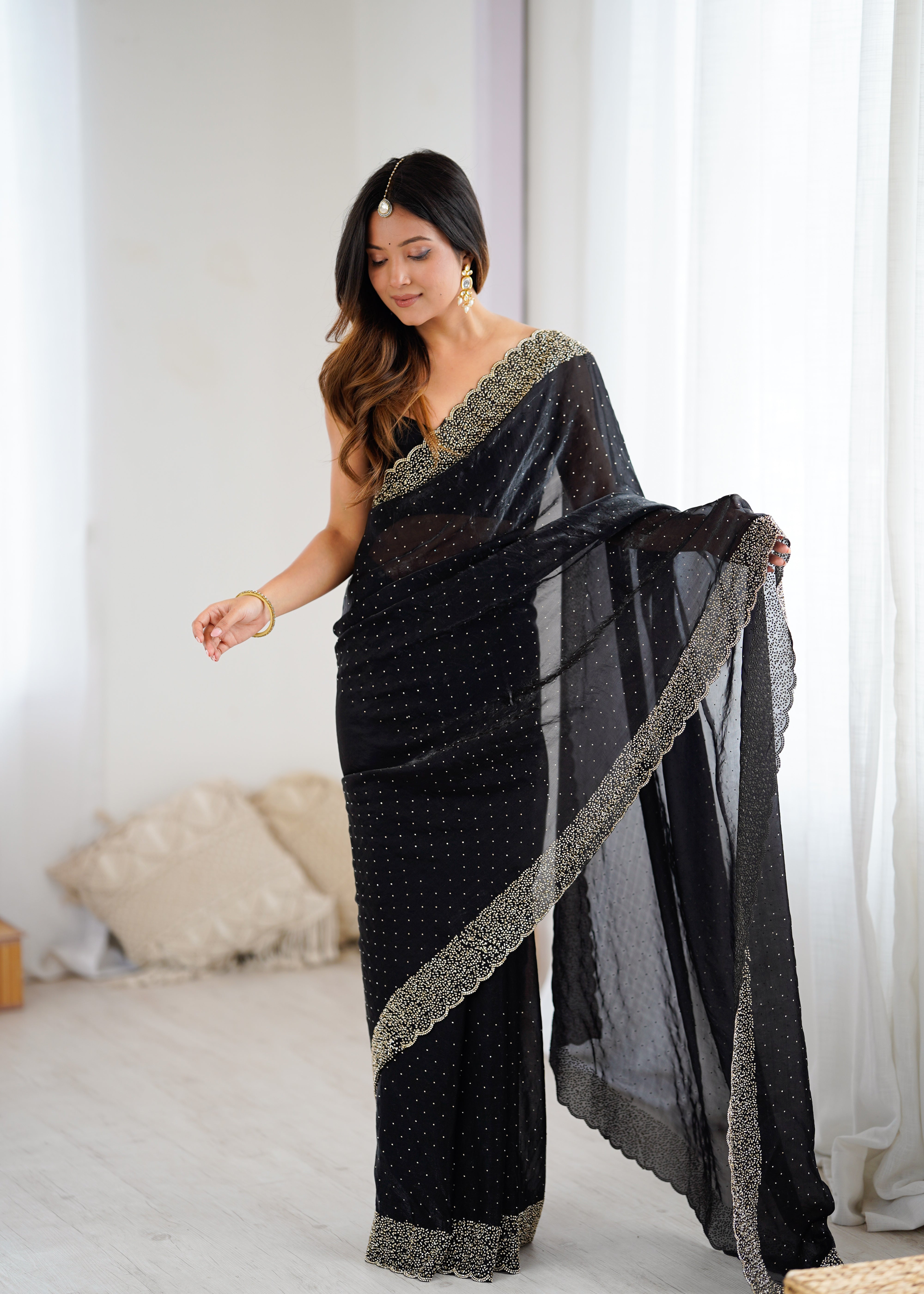 Black Designer Wedding Sarees to Shine at Every Celebration