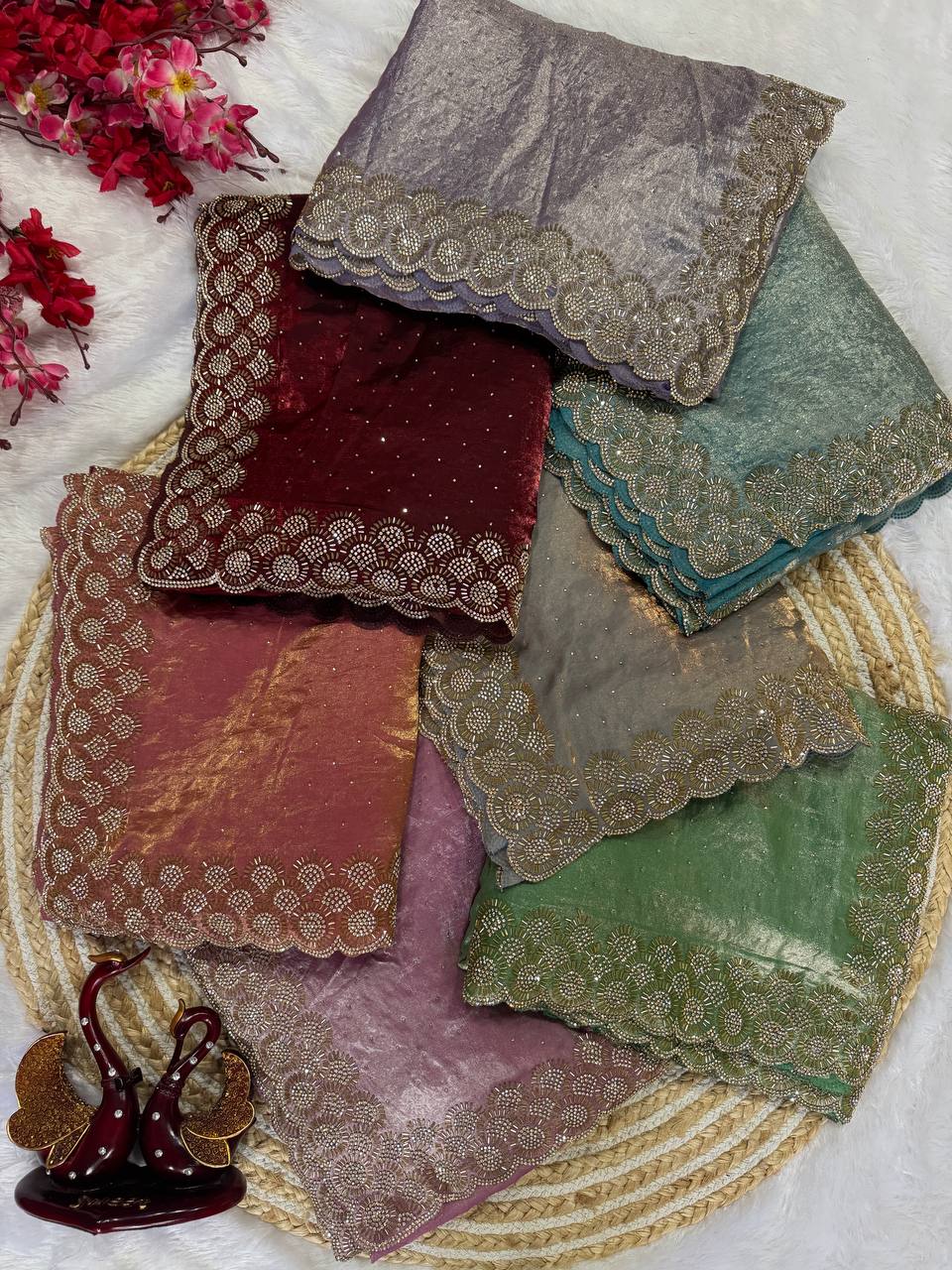 Marriage Party Wear Designer Saree | Nardev Fashion