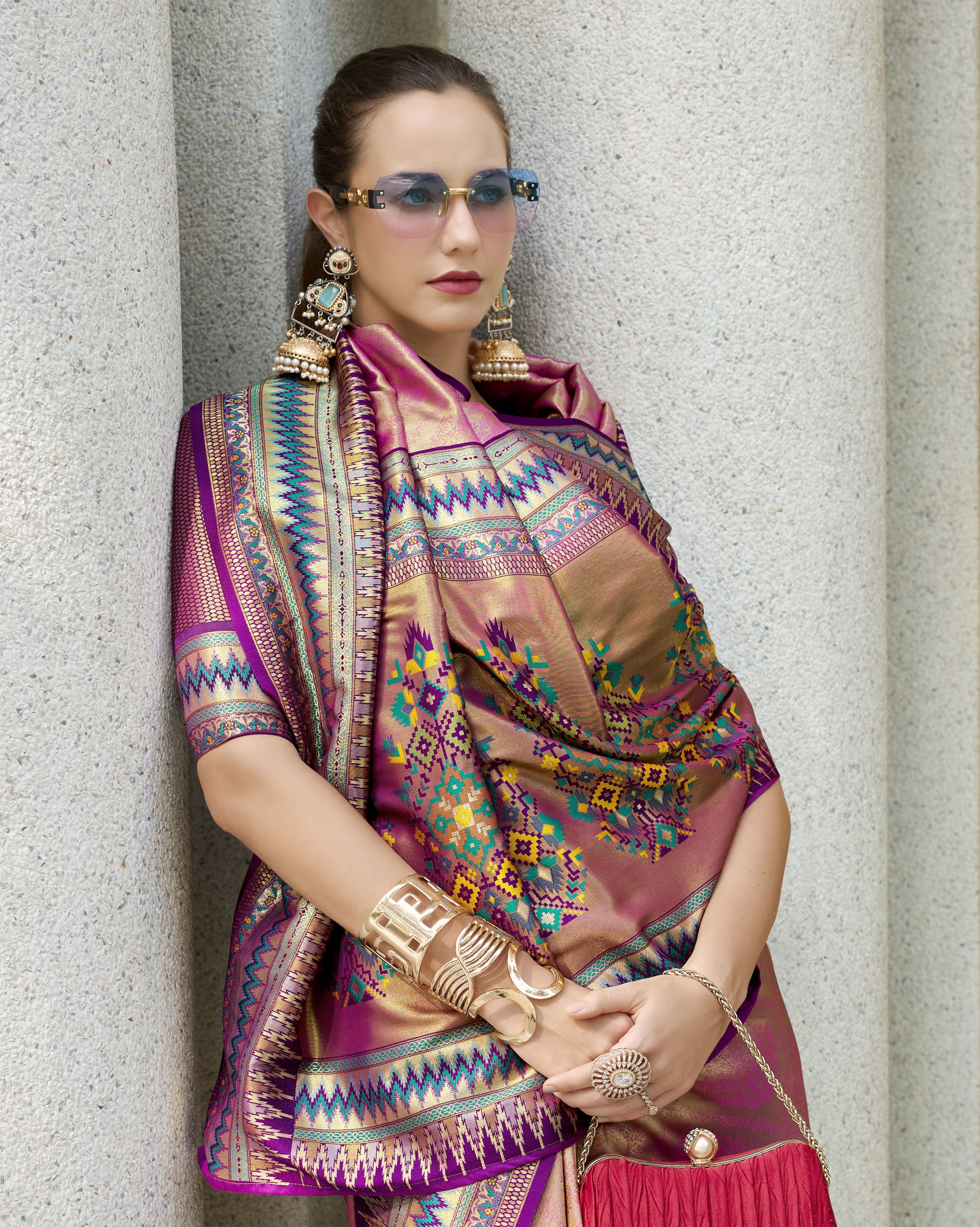 New Letest Soft Tissue Silk Saree