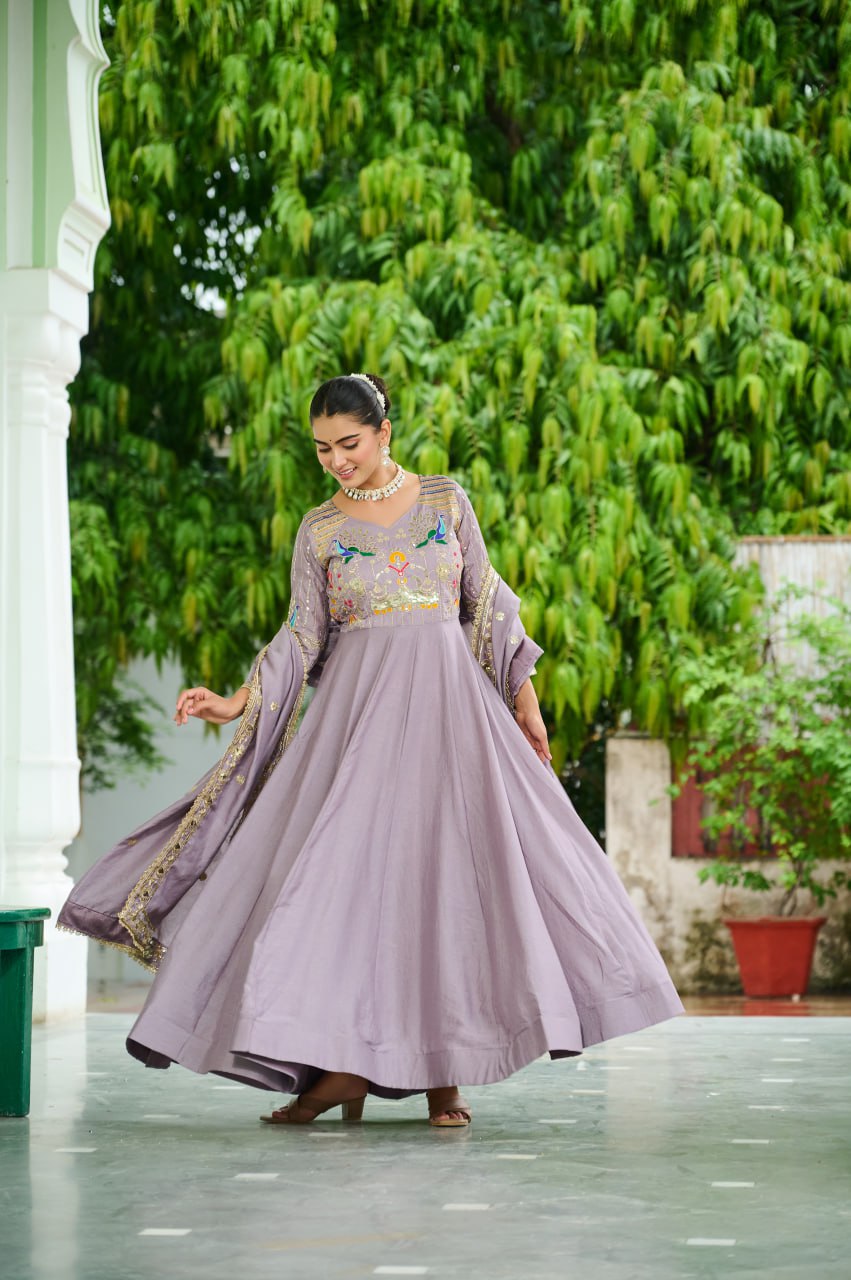 Onion Color Ceremony Chic Ready-to-Wear Outfit | Nardev Fashion