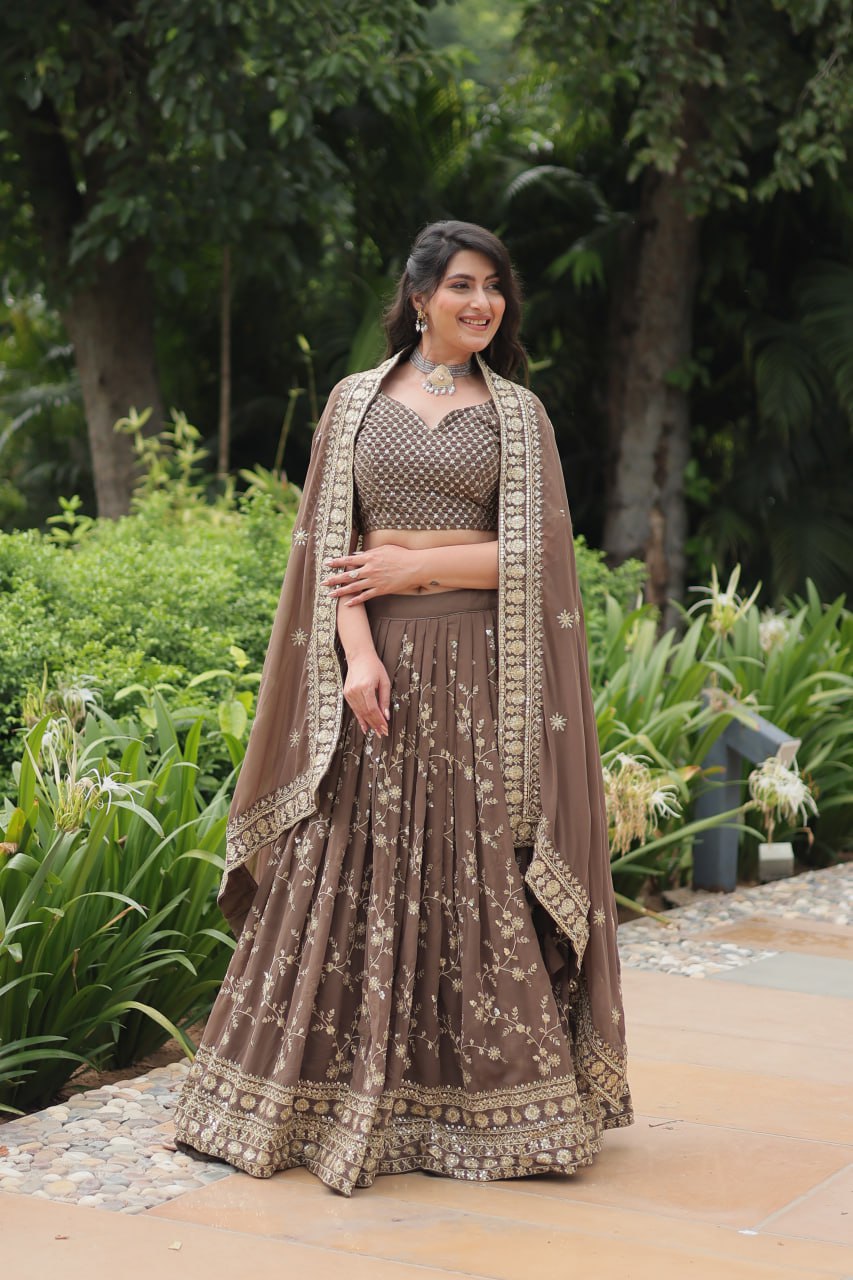 Partywear Lehenga Choli with Dupatta