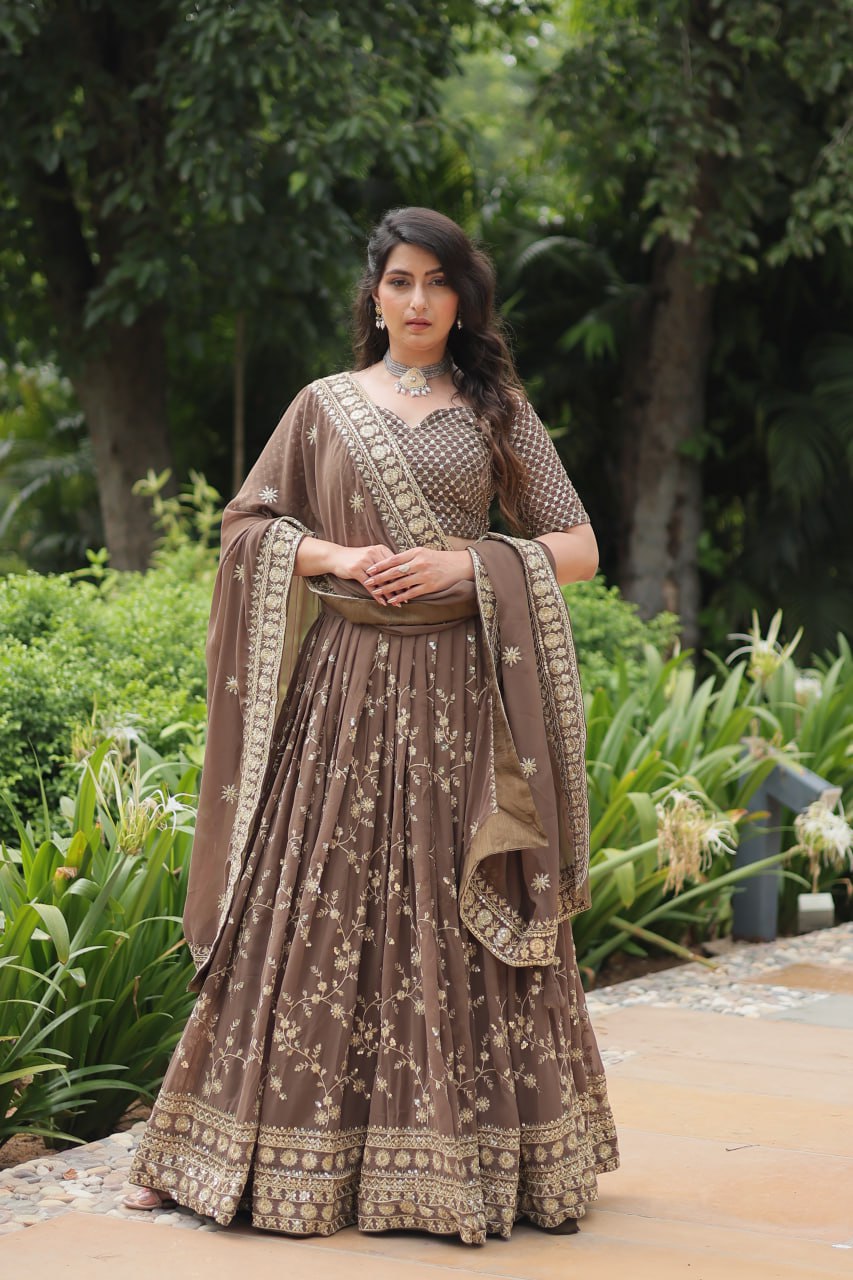 Partywear Lehenga Choli with Dupatta