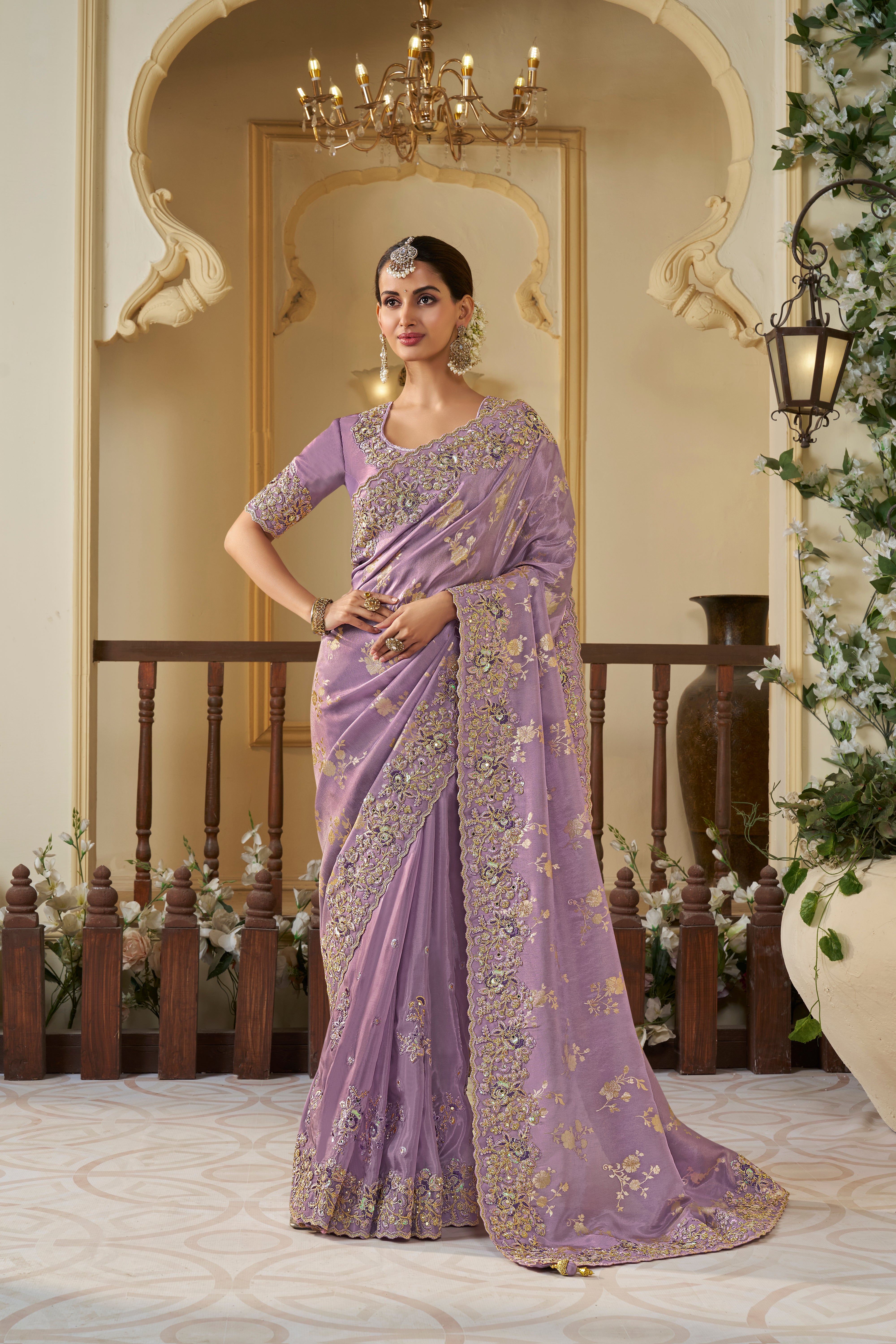 Sulakhmi Wedding Wear Embroidery Saree