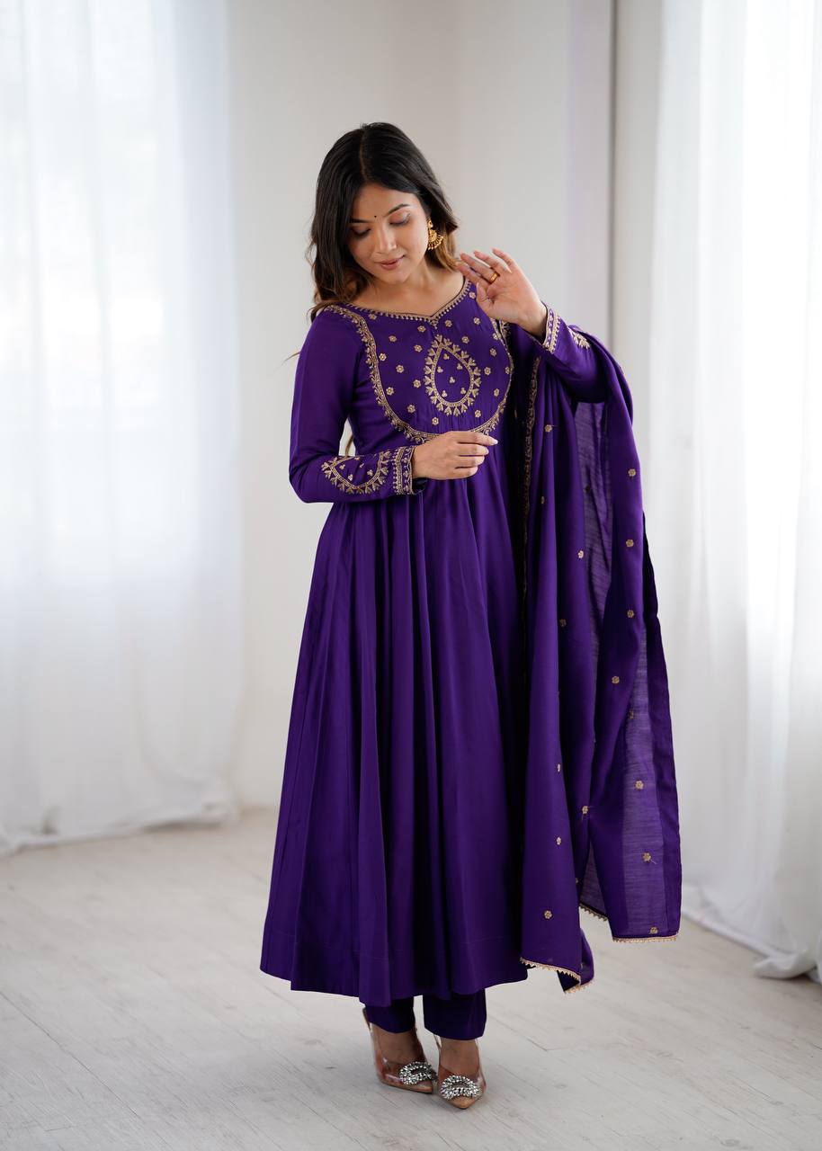 Wedding Special Anarkali Gown Set - Nardev Fashion