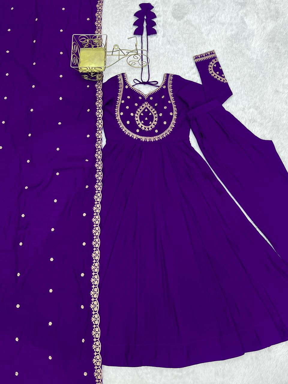 Wedding Special Anarkali Gown Set - Nardev Fashion