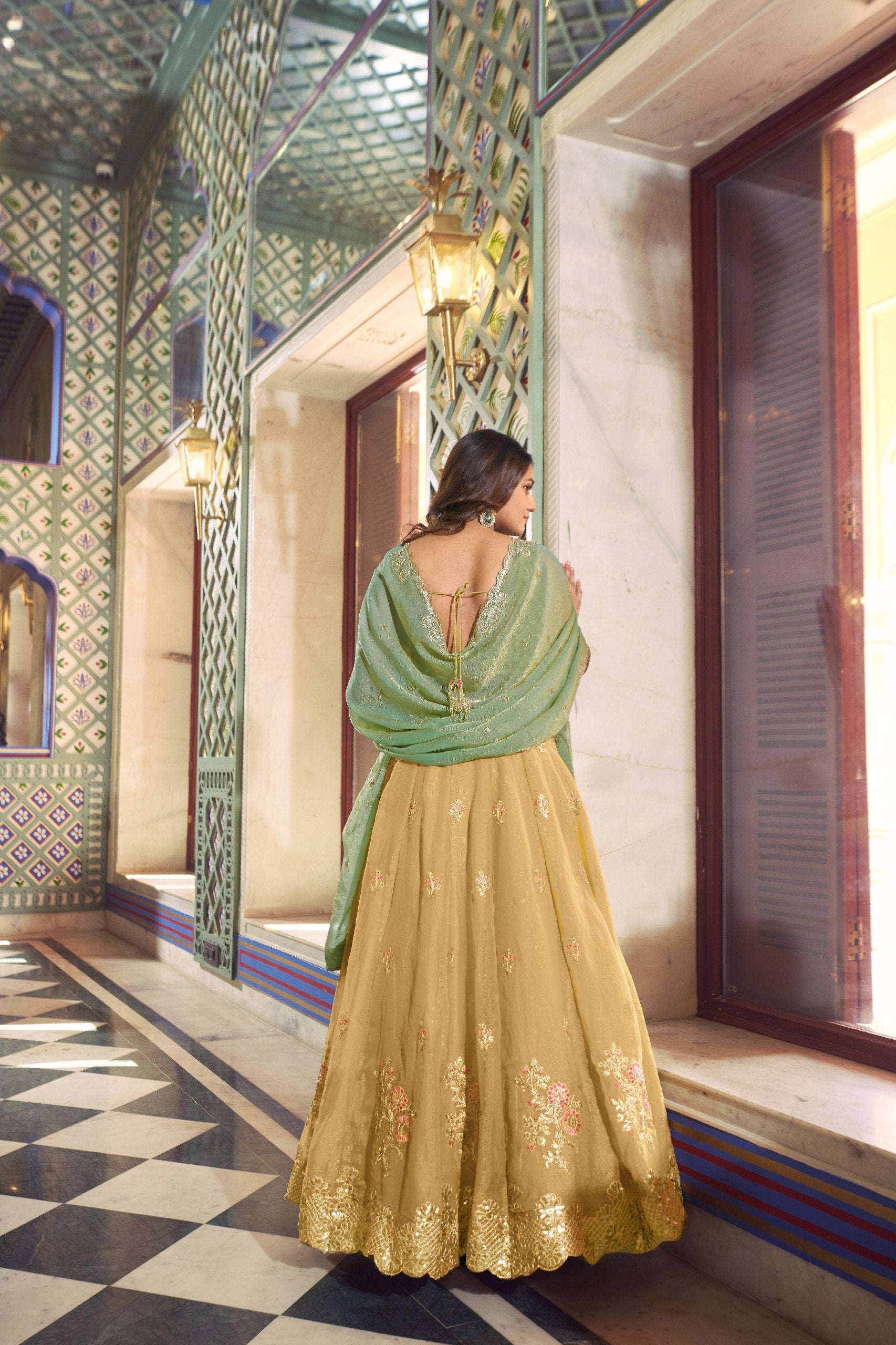 Sunlight Grace Lehenga Choli with Dupatta | Wedding Wear | Nardev Fashion