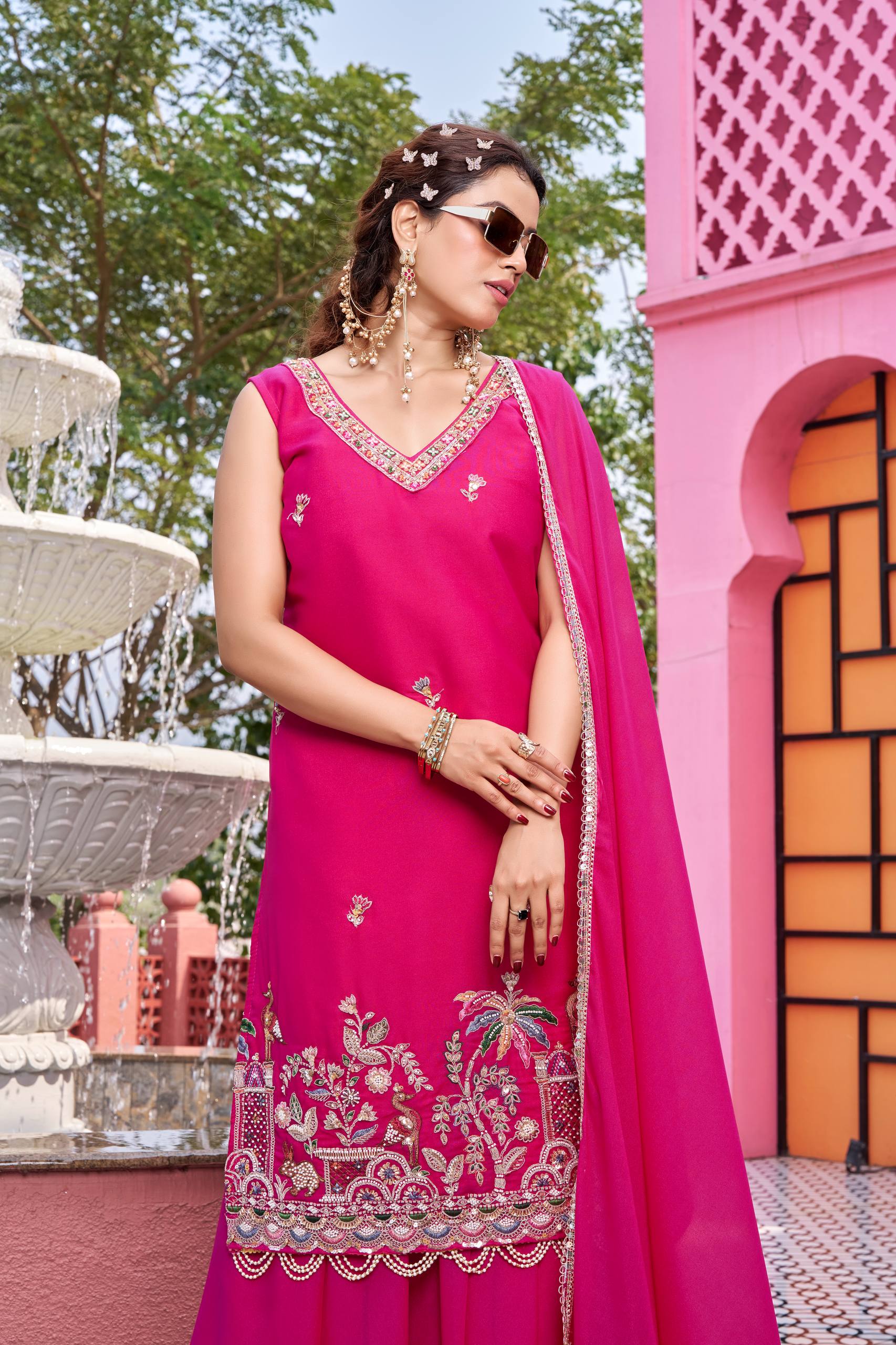 ready to wear haldi outfit