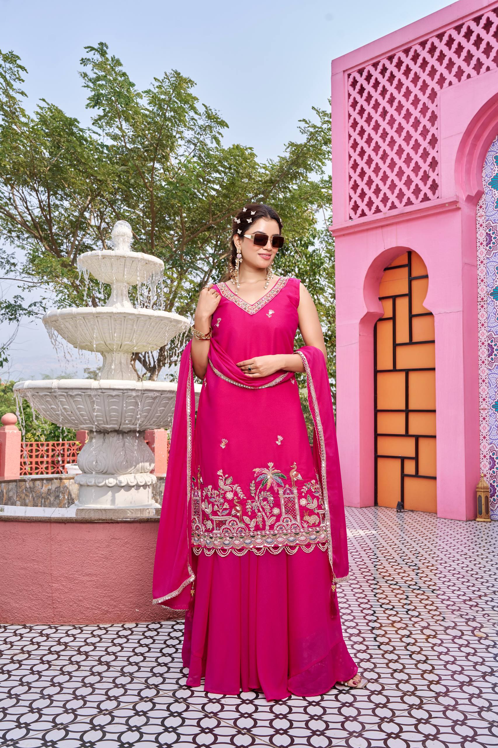 ready to wear haldi outfit