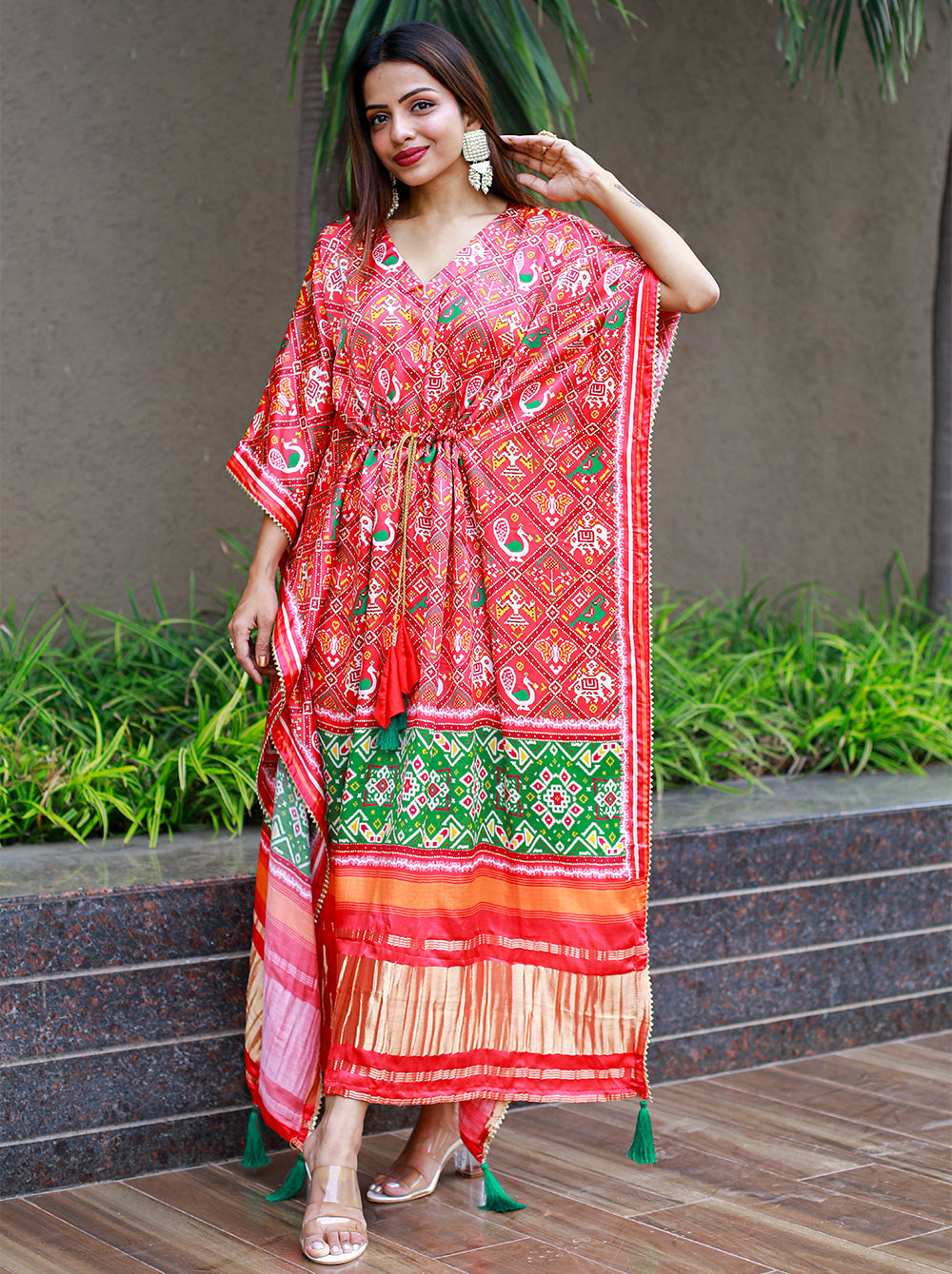 Patoda Pure Gajji Silk Kaftan | Nardev Fashion | Sangeet Function | Wedding
